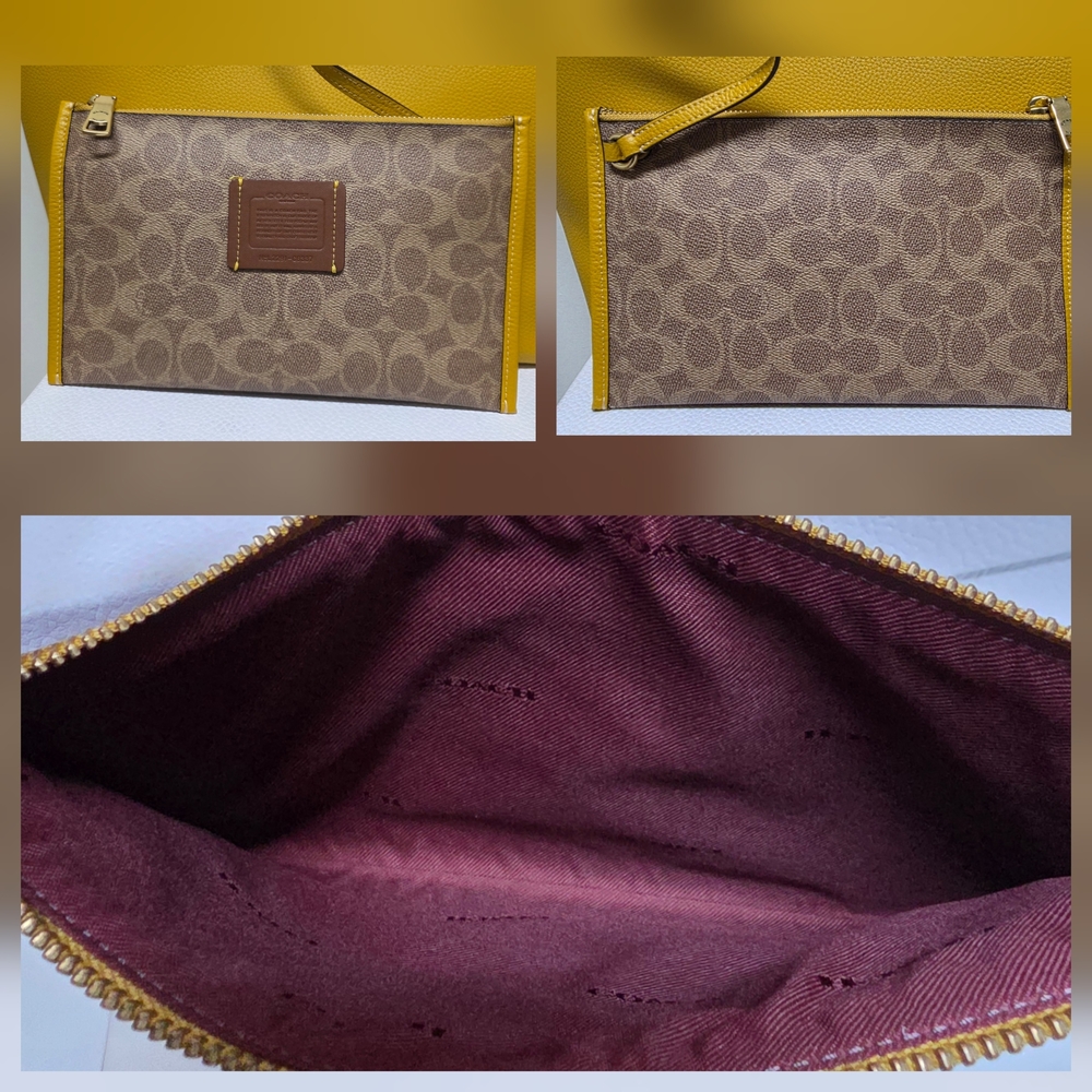 COACH L2291 C6337 Day Tote w/removable Zip Pouch NWOT RARE COLOR - Picture 13 of 16